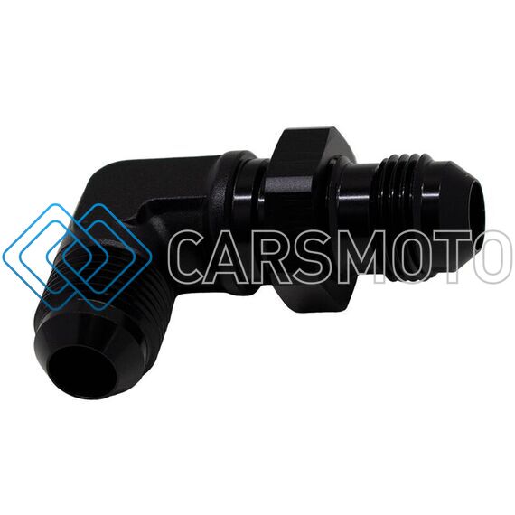 DEATSCHWERKS 6-02-0711-B 90-DEG. 8AN TO 8AN BULKHEAD