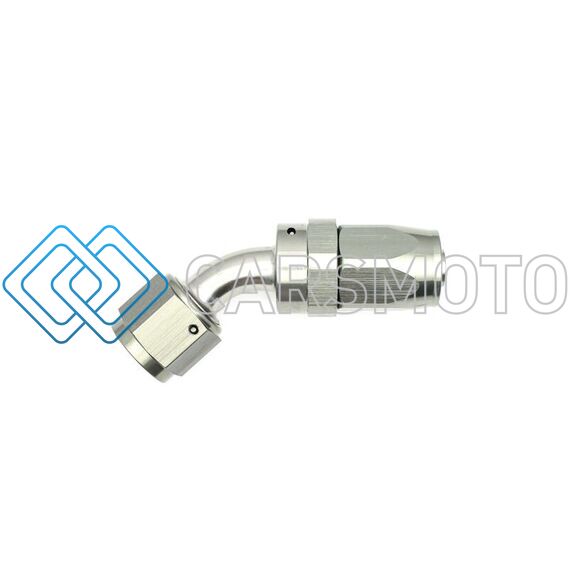 DEATSCHWERKS 6-02-0806 45-DEG. 8AN SWIVEL CPE HOSE END
