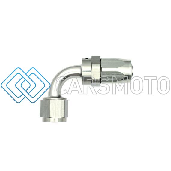 DEATSCHWERKS 6-02-0807 90-DEG. 8AN SWIVEL CPE HOSE END