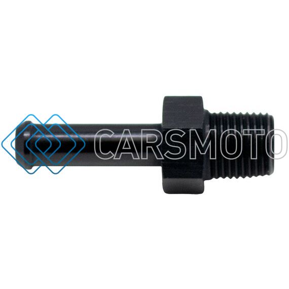 DEATSCHWERKS 6-02-0915-B 1/8 IN NPT TO 1/4 IN HOSE BARB ADAPTER