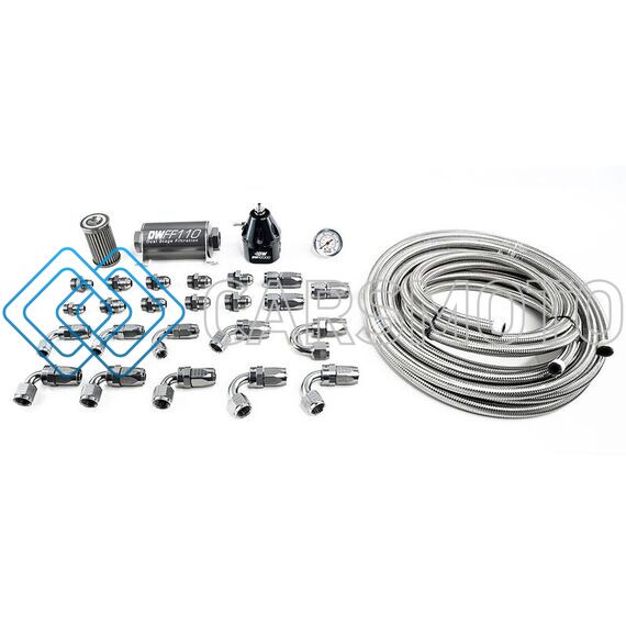 DEATSCHWERKS 6-605 X2 SERIES PUMP MODULE 10AN CPE PLUMBING KIT FOR 2011-19 FORD MUSTANG