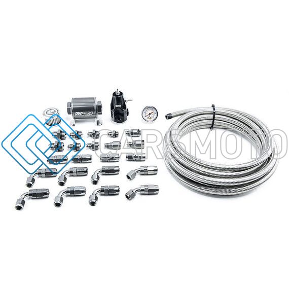 DEATSCHWERKS 6-607 DW400 PUMP MODULE RETURN PLUMBING KIT SS CPE FOR 2001-15 HONDA CIVIC