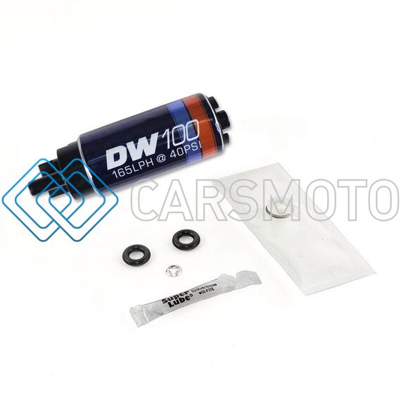 DEATSCHWERKS 9-101S-1007 165LPH IN-TANK FUEL PUMP W/ 9-1007 INSTALL KIT