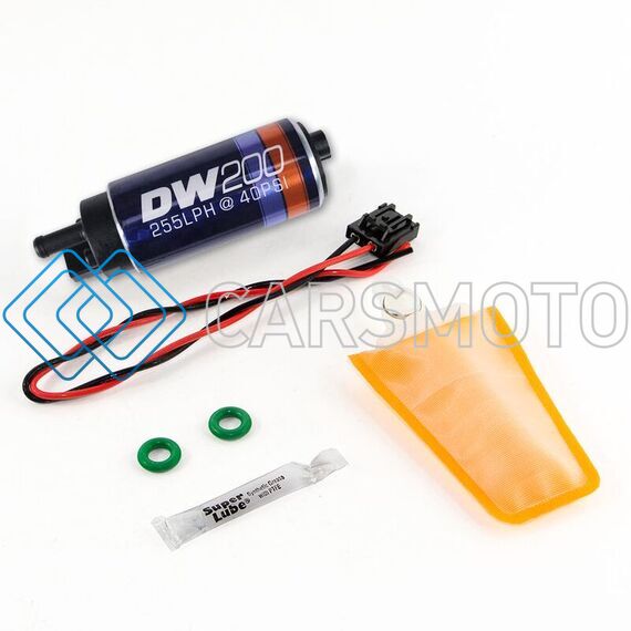 DEATSCHWERKS 9-201S-1006 255LPH IN-TANK FUEL PUMP W/ 9-1006 INSTALL KIT