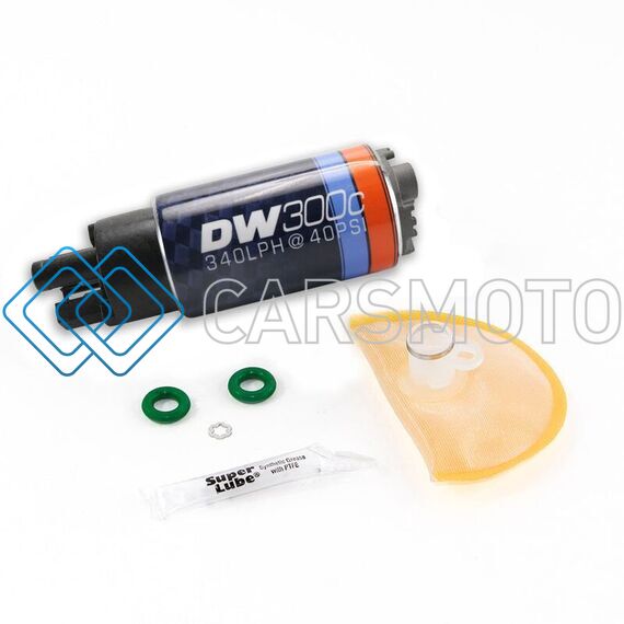 DEATSCHWERKS 9-307-1008 340LPH COMPACT FUEL PUMP W/ 1008 INSTALL KIT