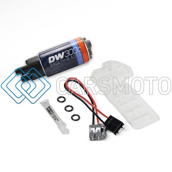 DEATSCHWERKS 9-307-1061 340LPH COMPACT FUEL PUMP W/ 9-1061 INSTALL KIT
