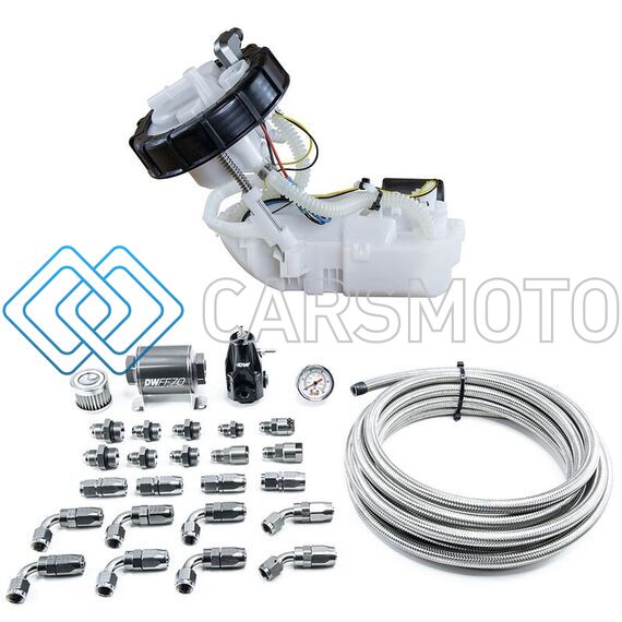 DEATSCHWERKS 9-401-607-7040 DW400 PUMP MODULE + RETURN KIT SS CPE FOR 7TH GEN HONDA CIVIC SI