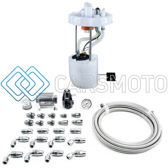 DEATSCHWERKS 9-401-608-7042 DW400 PUMP MODULE + RETURN KIT SS PTFE FOR 9TH GEN HONDA CIVIC SI