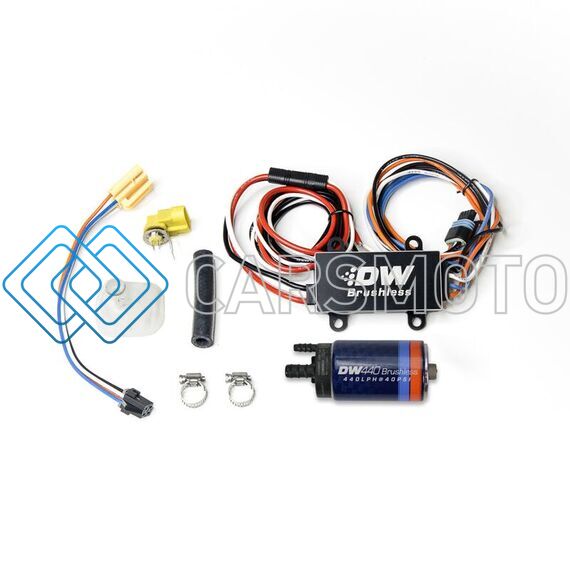 DEATSCHWERKS 9-441-C102-0905 440LPH IN-TANK BRUSHLESS FUEL PUMP W/ 9-0905 INSTALL KIT + C102 CONTROLLER