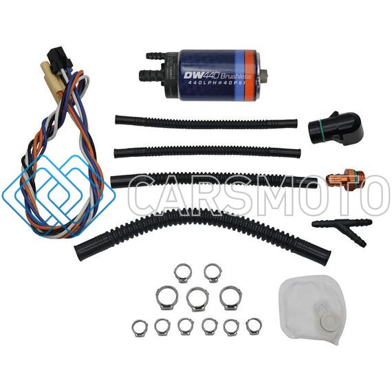 DEATSCHWERKS 9-442-0901 440LPH IN-TANK BRUSHLESS FUEL PUMP W/ 9-0901 INSTALL KIT
