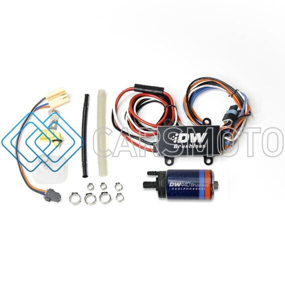 DEATSCHWERKS 9-442-C103-0906 440LPH IN-TANK BRUSHLESS FUEL PUMP W/ 9-0906 INSTALL KIT + C103 CONTROLLER