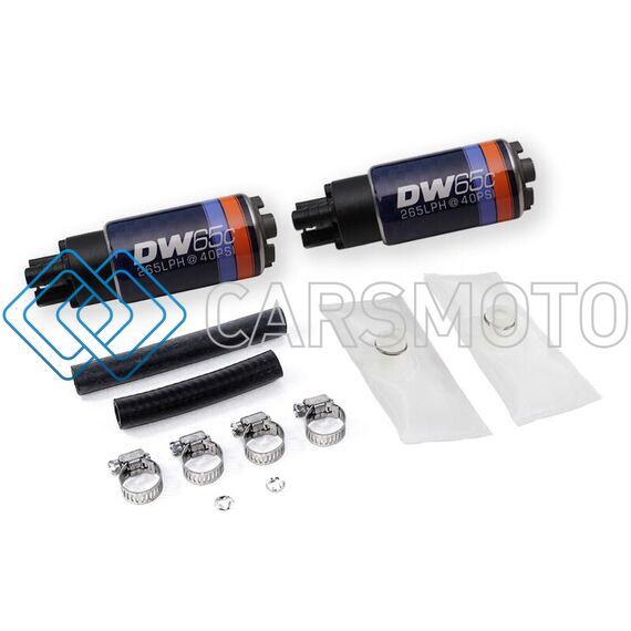 DEATSCHWERKS 9-651-1013 265LPH IN-TANK FUEL PUMPS W/ 9-1013 INSTALL KIT
