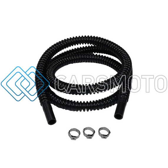 DEATSCHWERKS 9-CT-40-516 CONVOLUTED TUBING, 1000MM LENGTH X 8MM