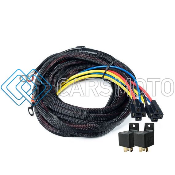 DEATSCHWERKS FPHWK-10-DP DUAL-PUMP UNIVERSAL KIT TO HARDWIRE TWO FUEL PUMPS TO BATTERY