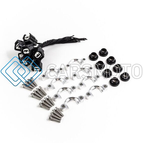 DEATSCHWERKS P1-P2-8 SIDE FEED ADAPTOR KIT (8-CYL)