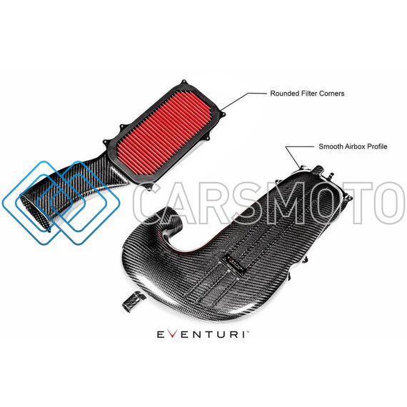 EVENTURI EVE-C63-FTR ФИЛЬТР ВОЗДУШНЫЙ СМЕННЫЙ ДЛЯ КОМПЛЕКТА ВПУСКНОЙ СИСТЕМЫ EVENTURI GLC63S / C63S (НАБОР ИЗ 2 ШТ.)