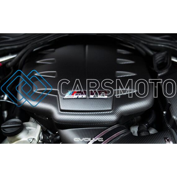 EVENTURI EVE-E9X-CFM-PLM РЕСИВЕР ВПУСКНОЙ CARBON (МАТОВЫЙ) ДЛЯ BMW E9X M3