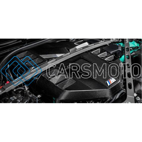 EVENTURI EVE-G8XM-CF-ENG КРЫШКА ДВИГАТЕЛЯ CARBON (ГЛЯНЦЕВЫЙ) ДЛЯ BMW G8X M3 / M4 / CSL