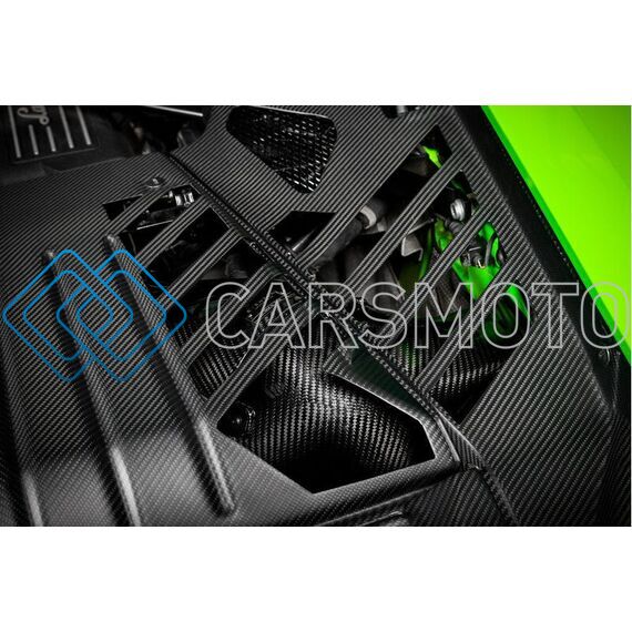 EVENTURI EVE-HCN-CFM-ENG КОМПЛЕКТ КРЫШЕК ДВИГАТЕЛЯ CARBON (МАТОВЫЙ) ДЛЯ LAMBORGHINI HURACAN