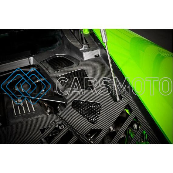 EVENTURI EVE-HCN-CFM-ENG КОМПЛЕКТ КРЫШЕК ДВИГАТЕЛЯ CARBON (МАТОВЫЙ) ДЛЯ LAMBORGHINI HURACAN