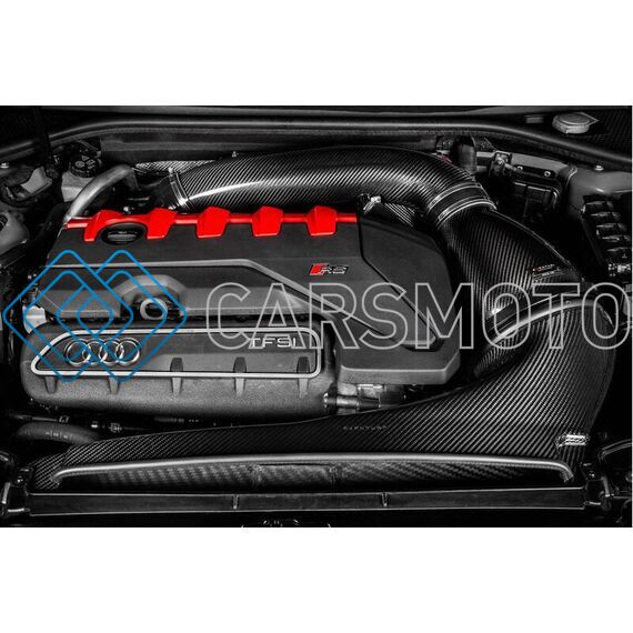 EVENTURI EVE-TRB8V8S-LHD-NIL ТУРБО-ИНЛЕТ ПАЙП CARBON БЕЗ ФЛАНЦА ДЛЯ AUDI RS3 / TTRS GEN 2 8V, 8Y (LHD)