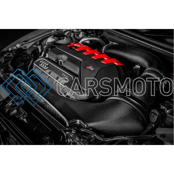 EVENTURI EVE-TRB8V8S-LHD-NIL ТУРБО-ИНЛЕТ ПАЙП CARBON БЕЗ ФЛАНЦА ДЛЯ AUDI RS3 / TTRS GEN 2 8V, 8Y (LHD)