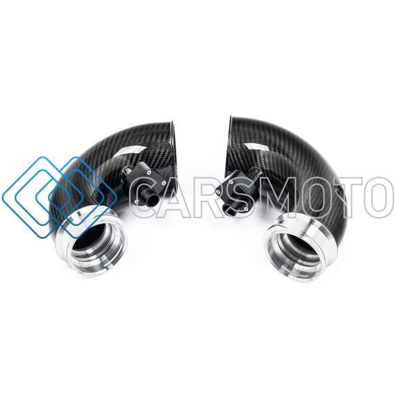 EVENTURI EVE-X56M-CHG ТУРБО-ИНЛЕТ ПАЙПЫ ДЛЯ BMW F9X X5M / X6M, G09 XM, X5 / X7 M60I (ВЕРСИИ PRE-LCI)