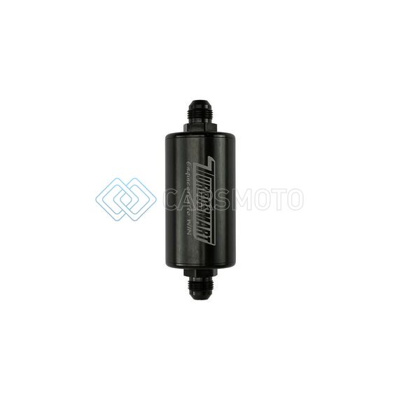 TURBOSMART TS-0402-1134 10UM 8AN INLINE FUEL FILTER - BLACK