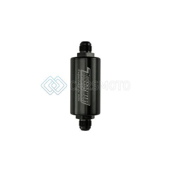 TURBOSMART TS-0402-1135 10UM 10AN INLINE FUEL FILTER - BLACK
