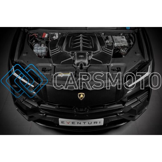 EVENTURI EVE-4V8TT-CF-INT ВПУСКНАЯ СИСТЕМА FULL BLACK CARBON ДЛЯ AUDI RSQ7 / RSQ8, AUDI SQ7 / SQ8, BENTLEY BENTAYGA, LAMBORGHINI URUS, PORSCHE CAYENNE GTS / TURBO S (4.0 TFSI V8 TWIN TURBO)