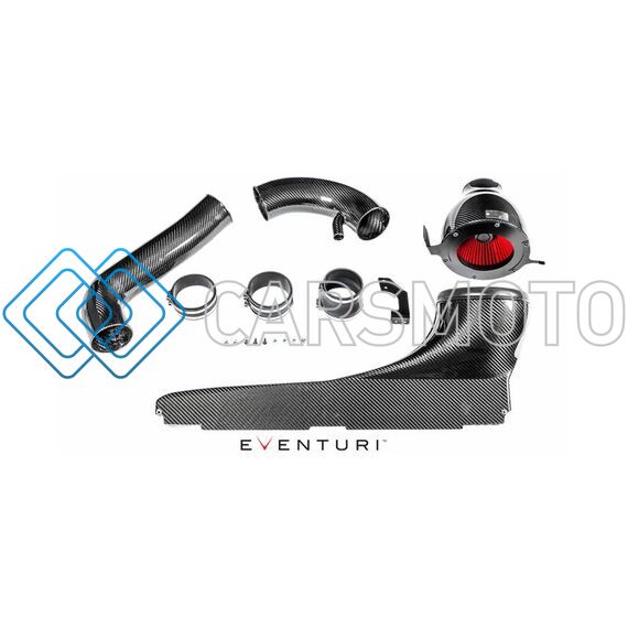 EVENTURI EVE-8VRS3-CF-LHD-INT ВПУСКНАЯ СИСТЕМА FULL BLACK CARBON ДЛЯ AUDI RS3 8V (GEN 1)