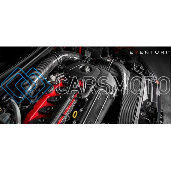 EVENTURI EVE-8VRS3-CF-LHD-INT ВПУСКНАЯ СИСТЕМА FULL BLACK CARBON ДЛЯ AUDI RS3 8V (GEN 1)