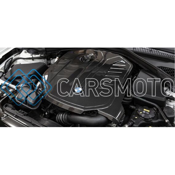 EVENTURI EVE-B58F-CF-ENG КРЫШКА ДВИГАТЕЛЯ CARBON ДЛЯ BMW B58 M140I / M240I / 340I / 440I / 540I