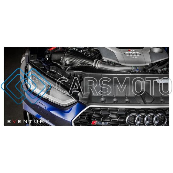 EVENTURI EVE-B9RS5-CF-INT ВПУСКНАЯ СИСТЕМА BLACK CARBON С ДОПОЛНИТЕЛЬНЫМ ВОЗДУХОЗАБОРНИКОМ ДЛЯ AUDI B9 RS5 / RS4