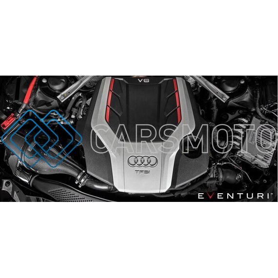 EVENTURI EVE-B9S5-CF-INT ВПУСКНАЯ СИСТЕМА BLACK CARBON ДЛЯ AUDI B9 S5 / S4