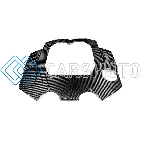 EVENTURI EVE-C8RS6-CF-ENG КРЫШКА ДВИГАТЕЛЯ BLACK CARBON (ГЛЯНЦЕВАЯ) ДЛЯ AUDI C8 RS6 / RS7