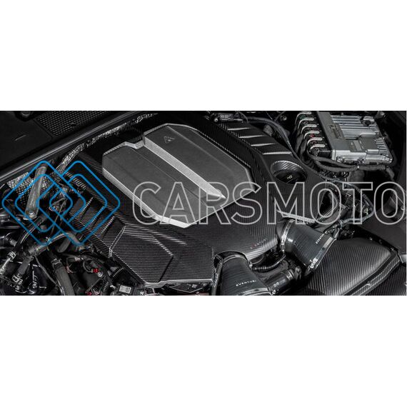 EVENTURI EVE-C8RS6-CFM-ENG КРЫШКА ДВИГАТЕЛЯ BLACK CARBON (МАТОВАЯ) ДЛЯ AUDI C8 RS6 / RS7