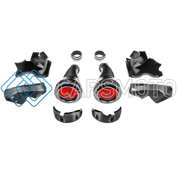 EVENTURI EVE-F9XM5M8-CF-INT ВПУСКНАЯ СИСТЕМА BLACK CARBON С КОЖУХАМИ ДЛЯ BMW F9X M5 / M8