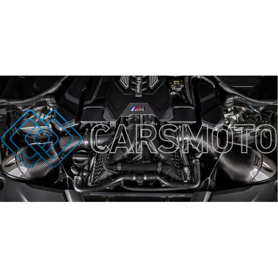 EVENTURI EVE-F9XM5M8-CF-INT ВПУСКНАЯ СИСТЕМА BLACK CARBON С КОЖУХАМИ ДЛЯ BMW F9X M5 / M8