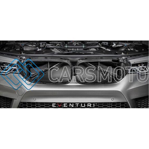 EVENTURI EVE-F9XM5M8-CF-INT ВПУСКНАЯ СИСТЕМА BLACK CARBON С КОЖУХАМИ ДЛЯ BMW F9X M5 / M8