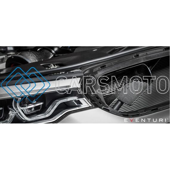 EVENTURI EVE-F9XM5M8-CF-INT ВПУСКНАЯ СИСТЕМА BLACK CARBON С КОЖУХАМИ ДЛЯ BMW F9X M5 / M8