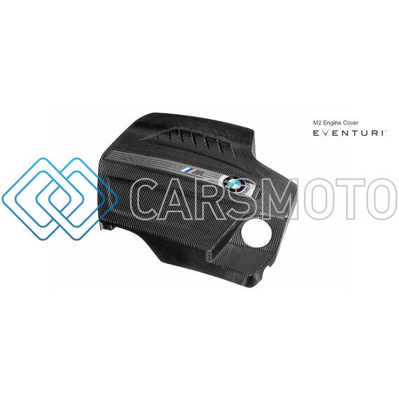 EVENTURI EVE-N55-ENG КРЫШКА ДВИГАТЕЛЯ BLACK CARBON ДЛЯ BMW N55