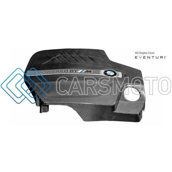 EVENTURI EVE-N55-ENG КРЫШКА ДВИГАТЕЛЯ BLACK CARBON ДЛЯ BMW N55