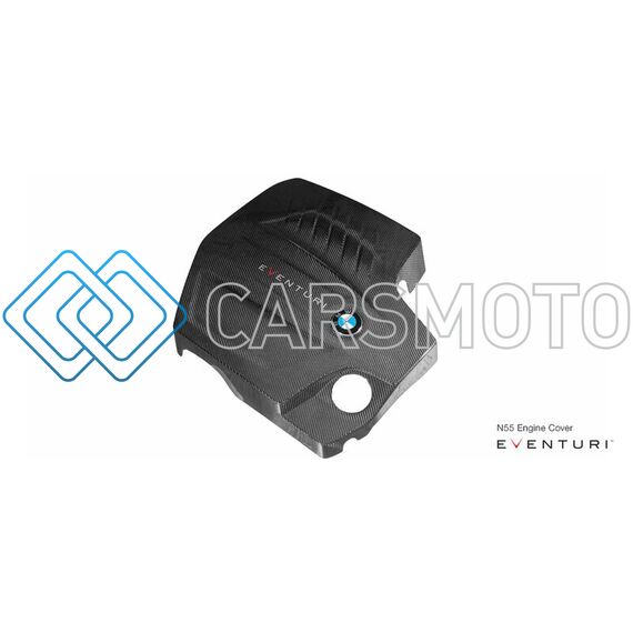 EVENTURI EVE-N55-ENG КРЫШКА ДВИГАТЕЛЯ BLACK CARBON ДЛЯ BMW N55