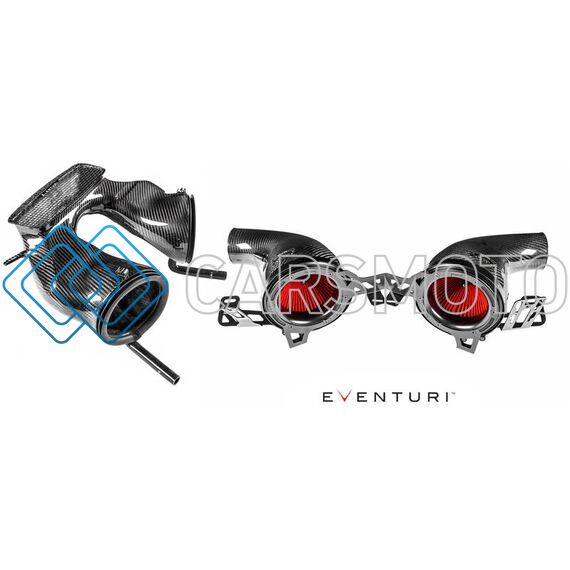 EVENTURI EVE-P991T-INT ВПУСКНАЯ СИСТЕМА BLACK CARBON ДЛЯ PORSCHE 991 TURBO