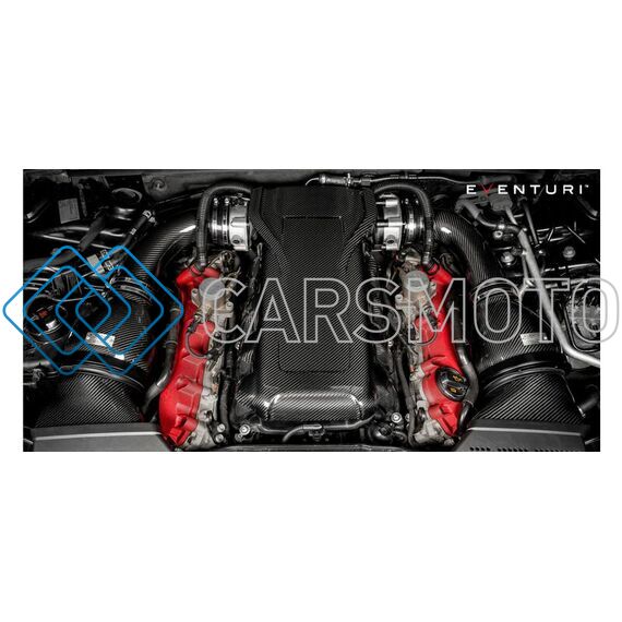 EVENTURI EVE-RS5-CF-ENG КРЫШКА ДВИГАТЕЛЯ BLACK CARBON ДЛЯ AUDI B8 RS5 / RS4