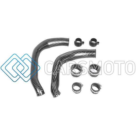 EVENTURI EVE-S55-CF-CHG КОМПЛЕКТ ВЕРХНИХ ЧАРДЖПАЙПОВ CARBON ДЛЯ BMW S55