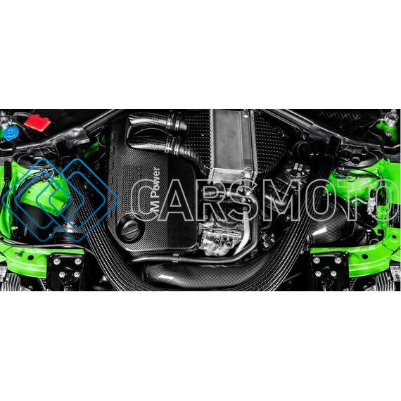 EVENTURI EVE-S55-CF-CHG КОМПЛЕКТ ВЕРХНИХ ЧАРДЖПАЙПОВ CARBON ДЛЯ BMW S55