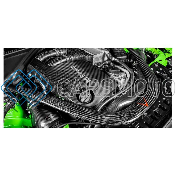 EVENTURI EVE-S55-CF-CHG КОМПЛЕКТ ВЕРХНИХ ЧАРДЖПАЙПОВ CARBON ДЛЯ BMW S55