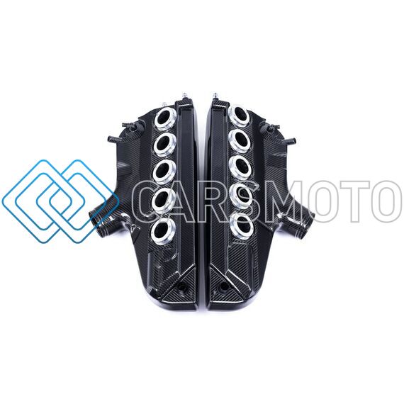 EVENTURI EVE-S85-CF-PLM РЕСИВЕР ВПУСКНОЙ CARBON (ГЛЯНЦЕВЫЙ) ДЛЯ BMW E6X M5 / M6 (S85)